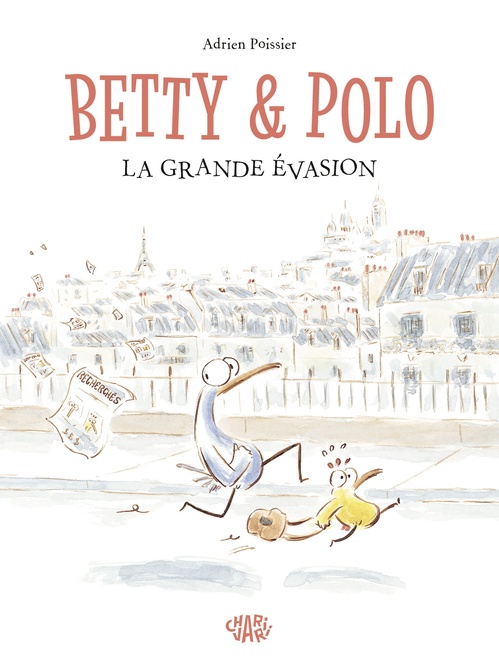 ebook cover of Betty et Polo - La Grande évasion, by Adrien Poissier