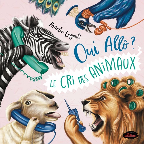 Couverture ebook de Oui Allô ? Le cri des animaux, de Amelie Legault