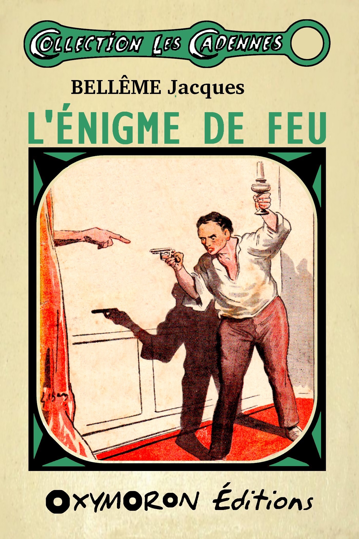 Couverture ebook de L'énigme de feu, de H. -R. Woestyn, Jacques Belleme