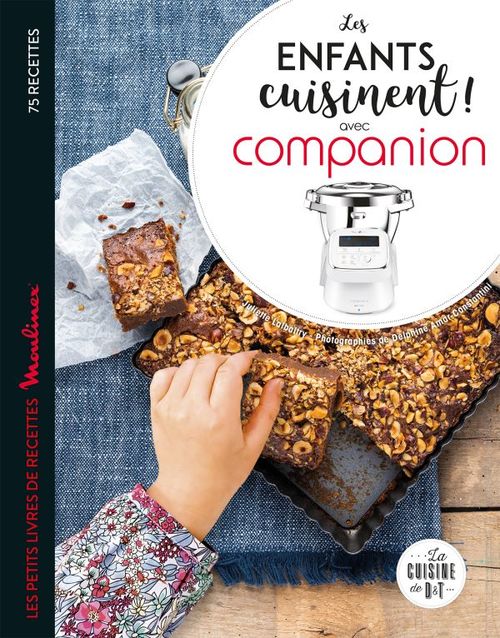 Couverture ebook de Les enfants cuisinent avec Companion, de Juliette Lalbaltry