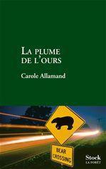 ebook cover of La plume de l'ours, by Carole Allamand