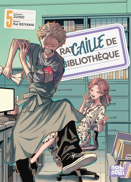 Couverture ebook de Racaille de bibliothèque T05, de Kei Keiyama
