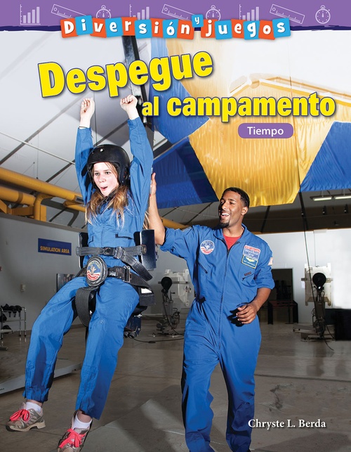 Couverture ebook de Diversión y juegos: Despegue al campamento, de Chryste L. Berda