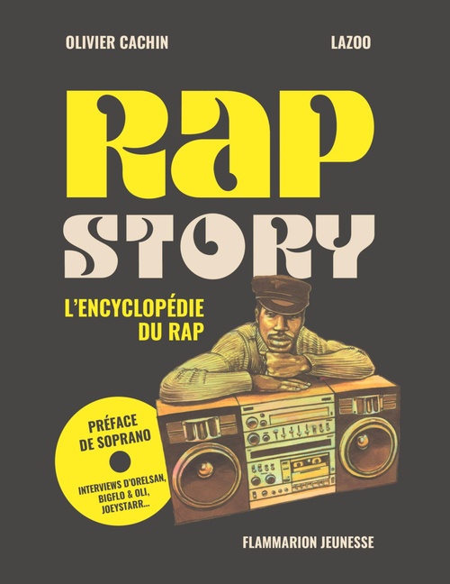 ebook cover of Rap Story, by Olivier Cachin, Lazoo
