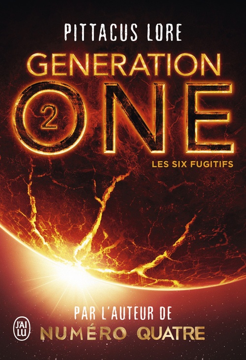 Couverture ebook de Generation One (Tome 2) - Les Six Fugitifs, de Pittacus Lore, Benjamin Kuntzer
