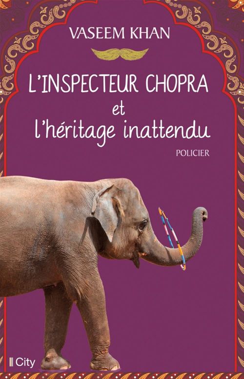 ebook cover of L'inspecteur Chopra et l'héritage inattendu, by Vaseem Khan