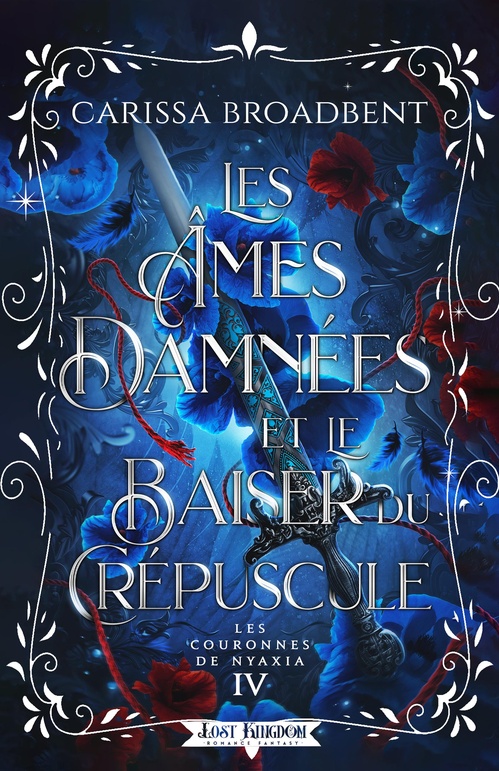 Couverture ebook de Les Âmes Damnées et le Baiser du Crépuscule, de Carissa Broadbent