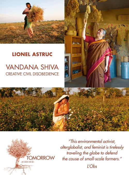 Couverture ebook de Vandana Shiva Creative Civil Disobedience, de Lionel Astruc