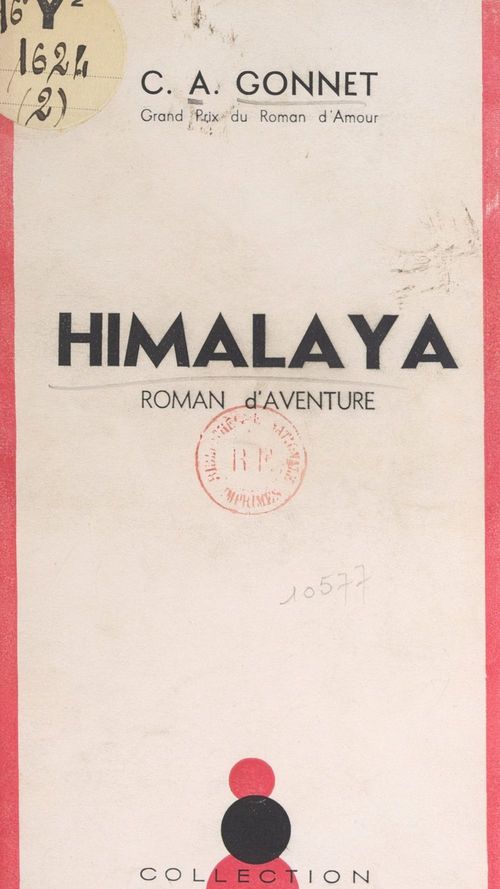 ebook cover of Himalaya, by Charles-Anthoine Gonnet