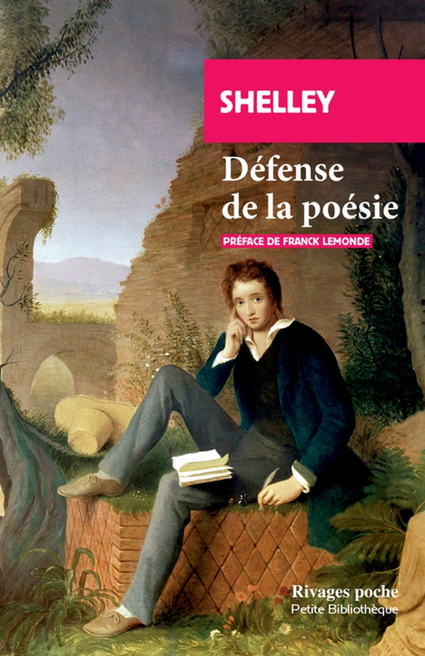 Couverture ebook de Défense de la poésie, de Percy Bysshe Shelley