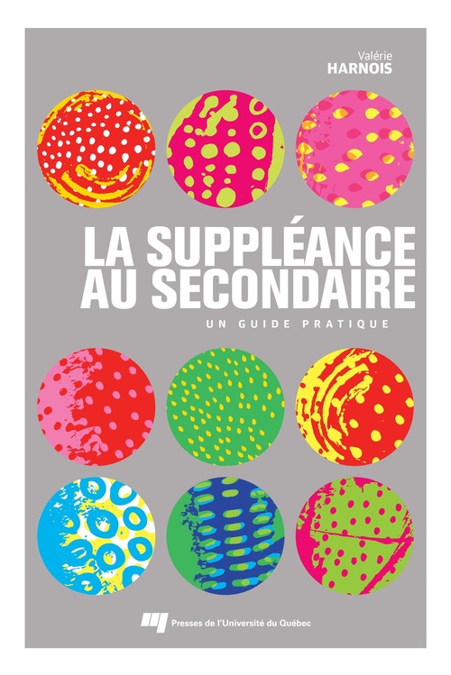 Couverture ebook de La suppléance au secondaire, de Valérie Harnois
