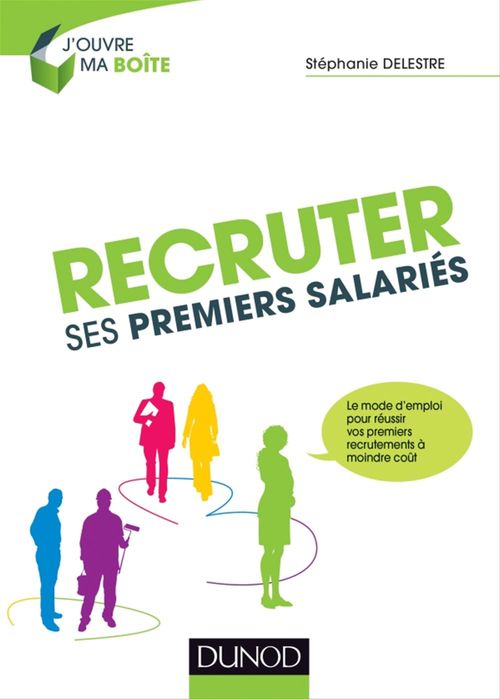 Couverture ebook de Recruter ses premiers salariés, de Stéphanie Delestre