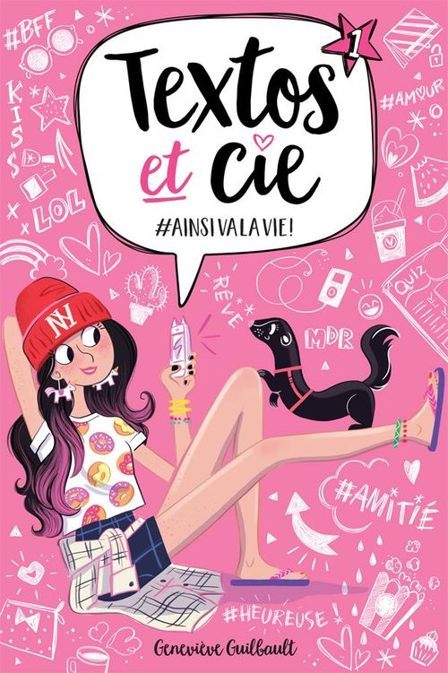 ebook cover of #ainsivalavie!, by Genevieve Guilbault