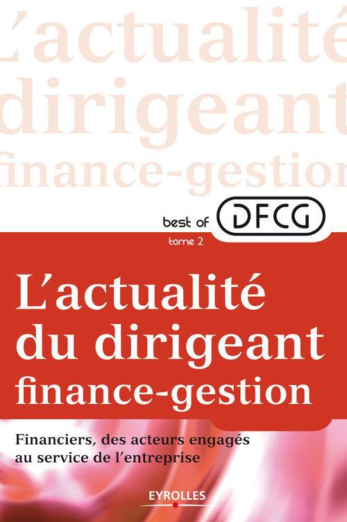 ebook cover of L'actualité du dirigeant finance-gestion - Tome 2, by Collectif