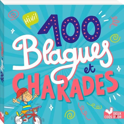 Couverture ebook de 100 blagues et charades, de Collectif