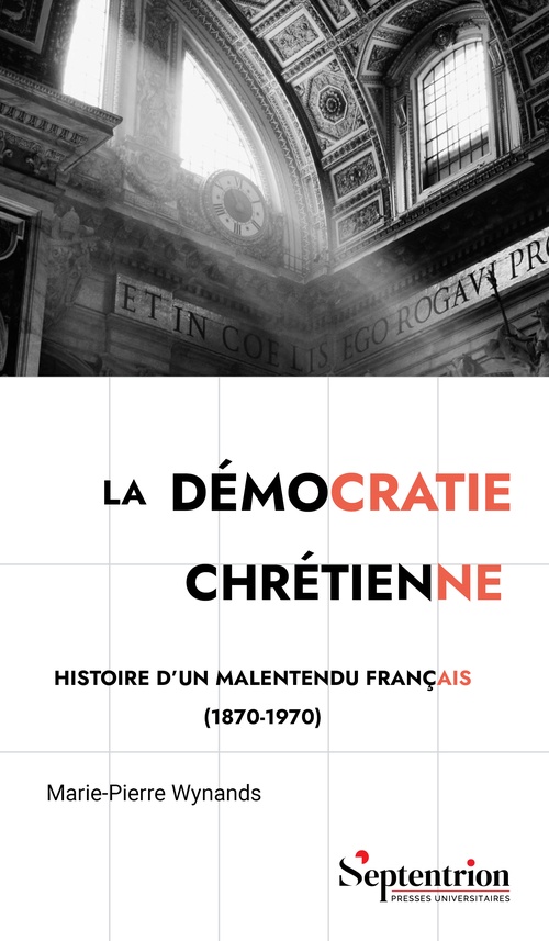 Couverture ebook de La démocratie chrétienne, de Marie-Pierre Wynands