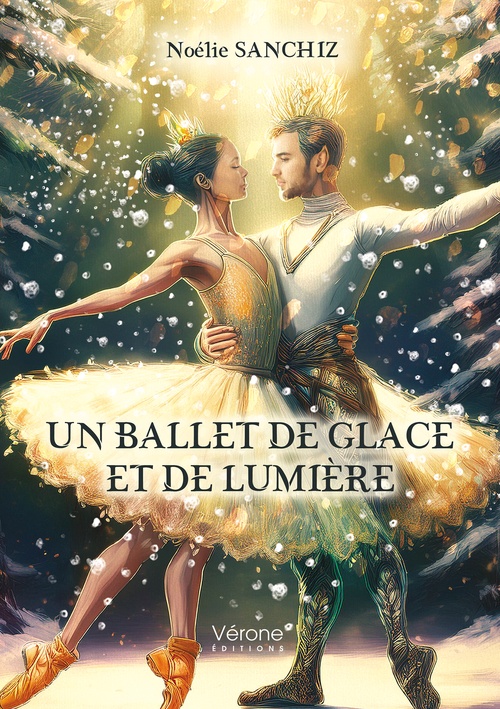 ebook cover of Un ballet de glace et de lumière, by Noélie Sanchiz