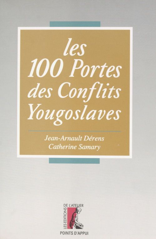 ebook cover of Les conflits yougoslaves de A à Z, by Jean-Claude Derens, Catherine Samary