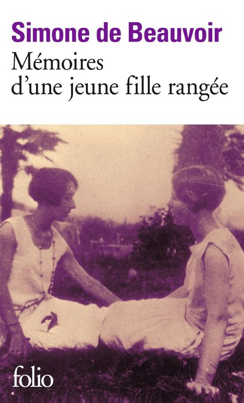 Couverture ebook de Mémoires d'une jeune fille rangée, de Simone de Beauvoir