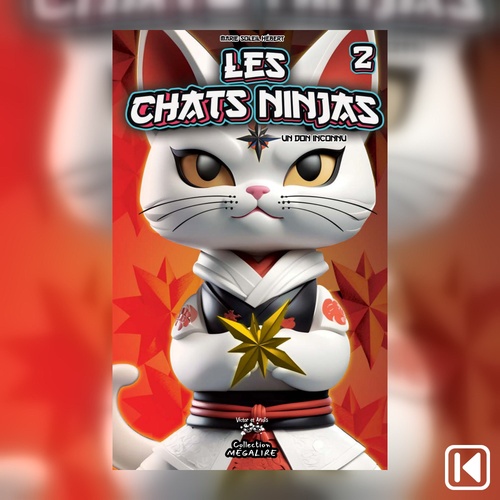 Couverture audiobook de Les chats Ninjas Tome 2, de Marie-Soleil Hebert