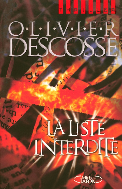 ebook cover of La liste interdite, by Olivier Descosse