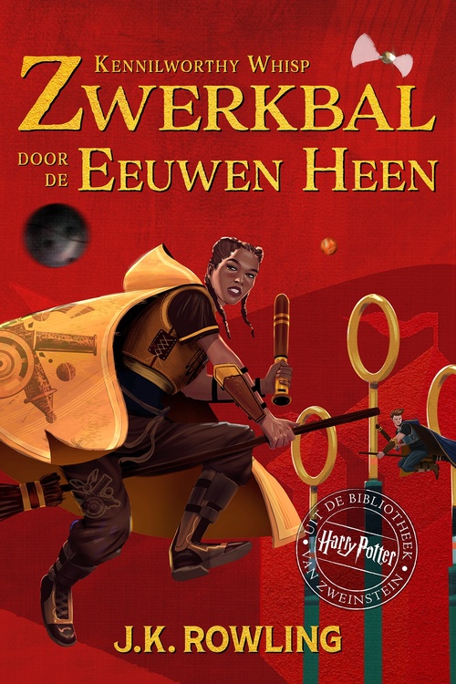 ebook cover of Zwerkbal Door de Eeuwen Heen, by J. K. Rowling