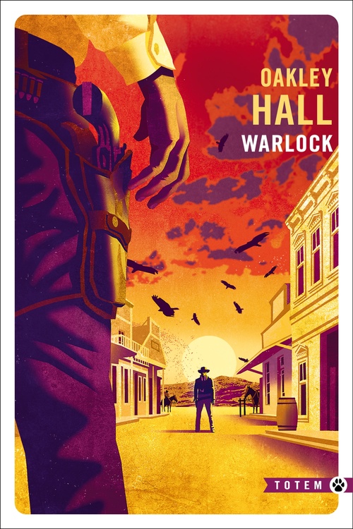 Couverture ebook de Warlock, de Oakley Hall