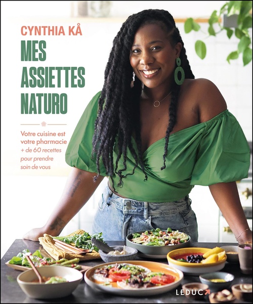 ebook cover of Mes assiettes naturo, by Cynthia Ka