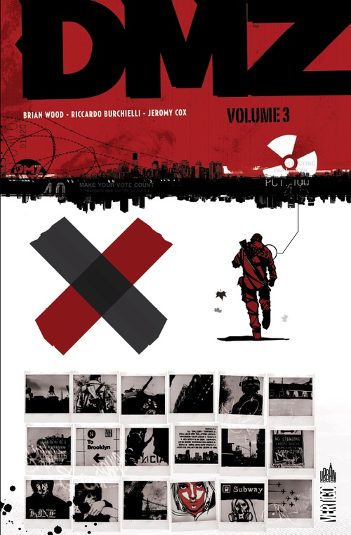 Couverture ebook de DMZ intégrale - Tome 3, de Brian Wood, Riccardo Burchelli