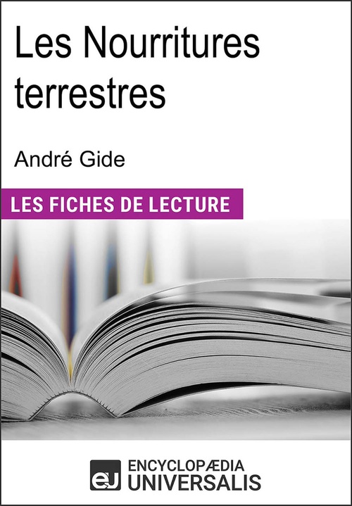 ebook cover of Les nourritures terrestres d'André Gide, by Encyclopaedia Universalis