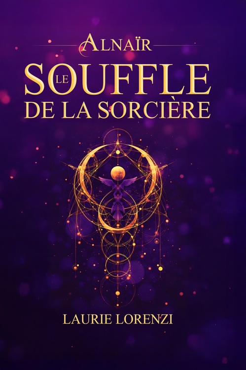 Couverture ebook de Alnaïr, le Souffle de la sorcière, de Laurie Lorenzi