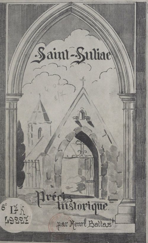 Couverture ebook de Saint-Suliac, de Henri Battas