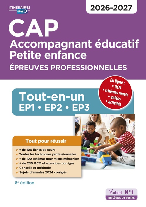 ebook cover of CAP Accompagnant éducatif petite enfance - Épreuves professionnelles, by Nelly Lellu, Virginie Châteaureynaud, Irène Duchesne