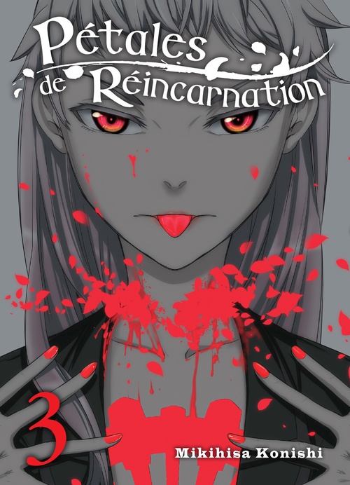 ebook cover of Pétales de réincarnation T03, by Mikihisa Konishi