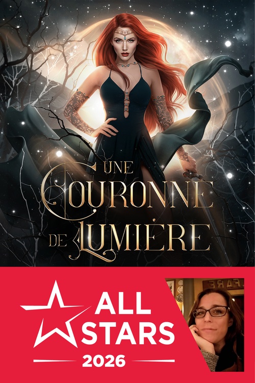 ebook cover of Une couronne de lumière, by Linsey Hall