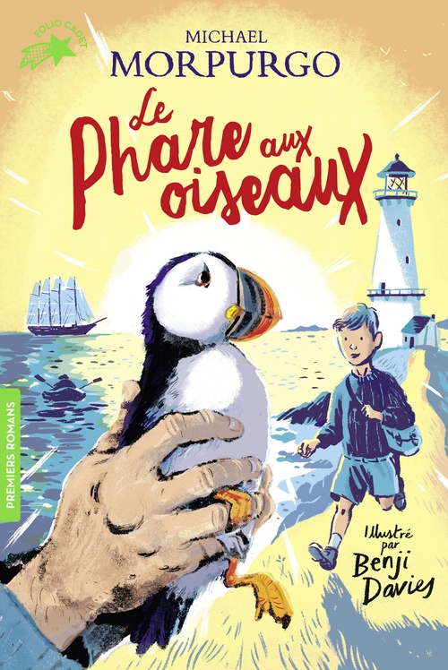 ebook cover of Le Phare aux oiseaux, by Benji Davies, Michael Morpurgo