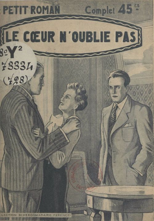 Couverture ebook de Le coeur n'oublie pas, de Line Deberre