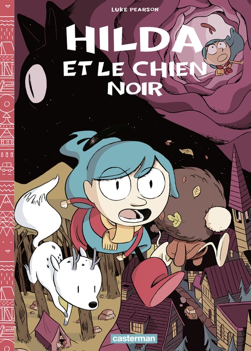 Couverture ebook de Hilda (Tome 4) - Hilda et le chien noir, de Luke Pearson