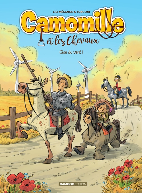 ebook cover of Camomille et les chevaux - Tome 7, by Lili Mésange, Stefano Turconi