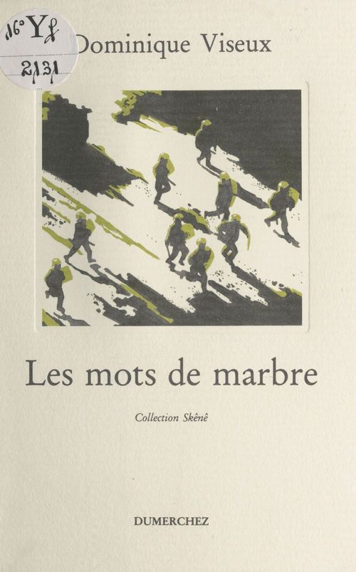 Couverture ebook de Les mots de marbre, de Viseux Dominique