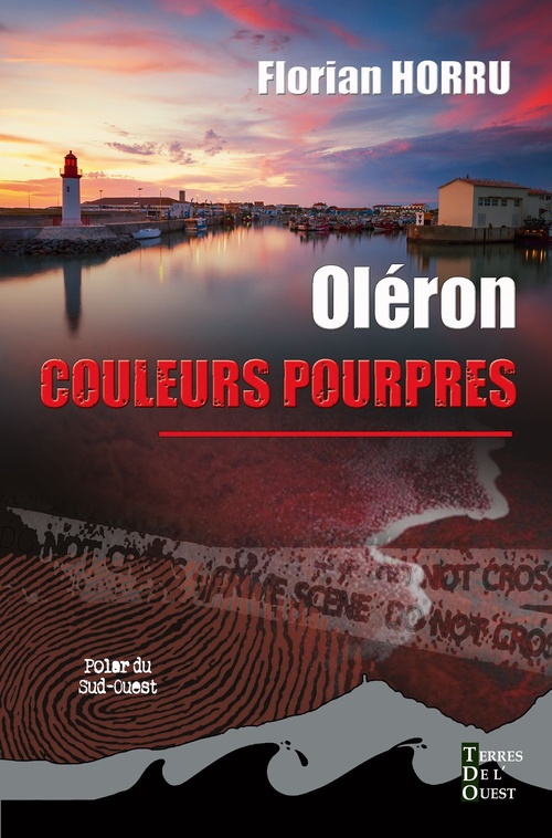 Couverture ebook de Oléron couleurs pourpres, de Florian Horru