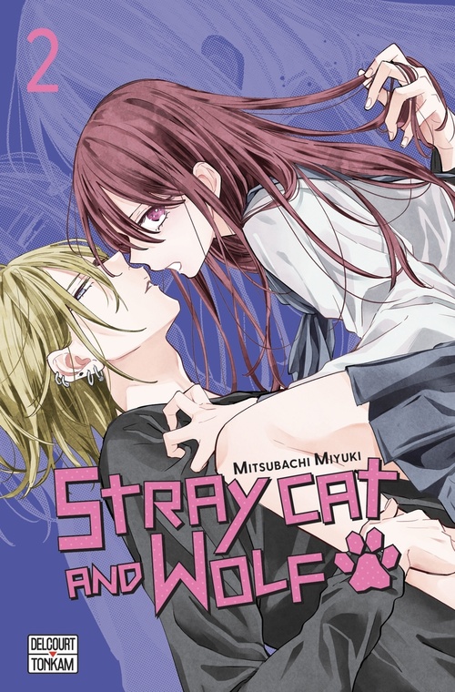 Couverture ebook de Stray cat and wolf T02, de Miyuki Mitsubachi