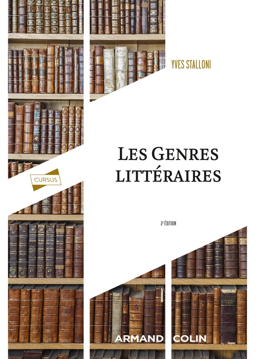 Couverture ebook de Les genres littéraires - 3e éd., de Yves Stalloni