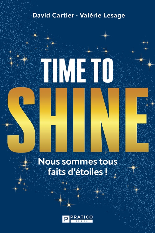 ebook cover of Time to shine, by David Cartier, Valérie Lesage