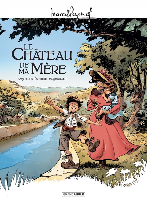 Couverture ebook de Marcel Pagnol en BD : Le Château de ma mère, de Serge Scotto, Eric Stoffel, Morgann Tanco