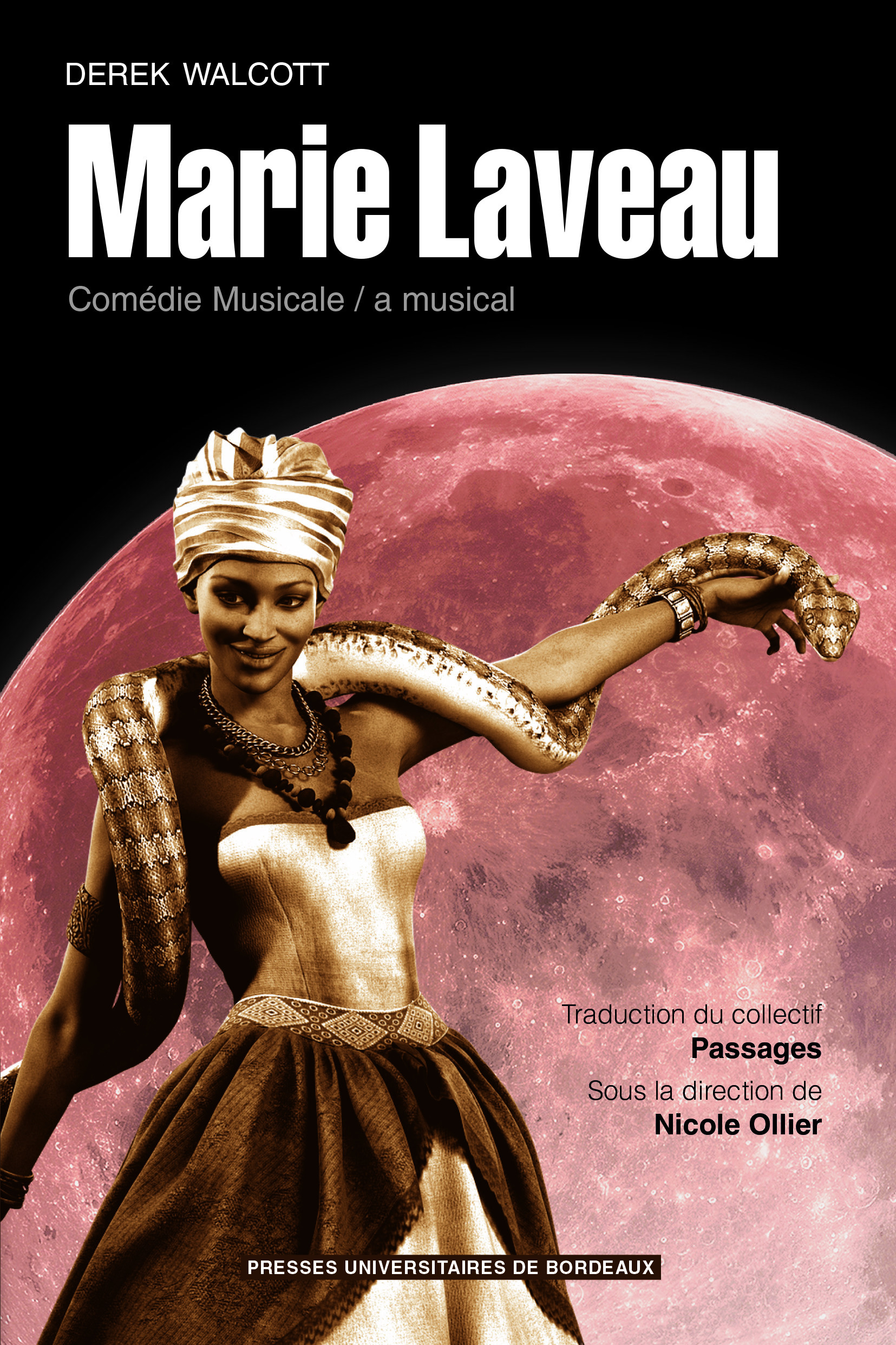 ebook cover of Marie Laveau, by Derek Walcott