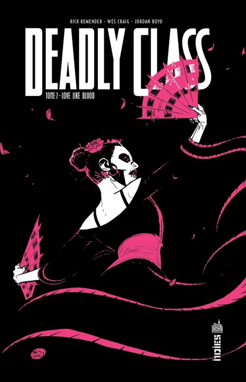 ebook cover of Deadly Class - Tome 7 - Love Like Blood, by Rick Remender, Wes Craig