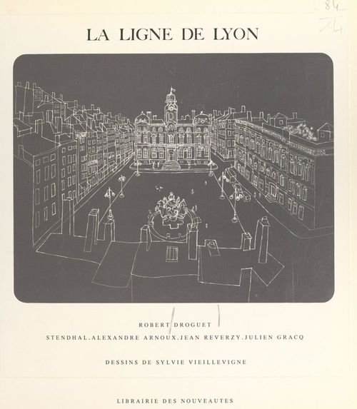 Couverture ebook de La ligne de Lyon, de Robert Droguet