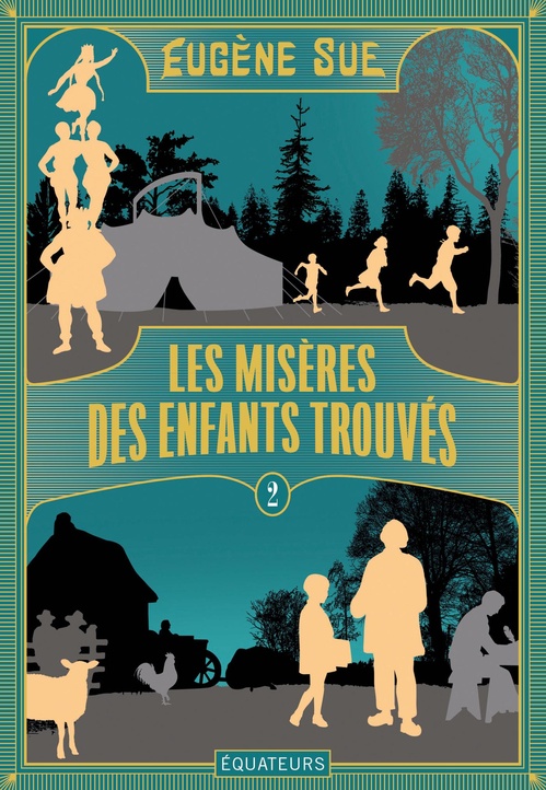 Couverture ebook de Les Misères des enfants trouvés - Tome 2, de Eugène Sue