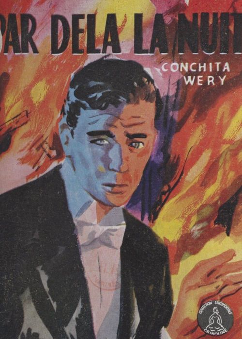 Couverture ebook de Par-delà la nuit, de Conchita Wery